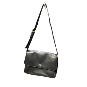 Etienne Aigner Black Leather Handbag / Shoulder Bag